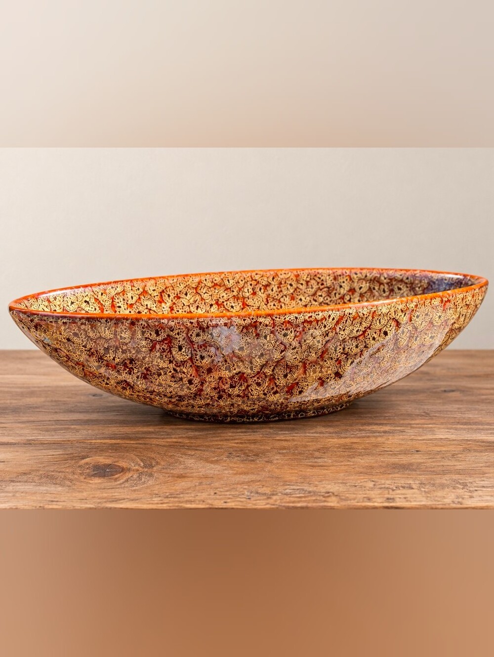 Large Ceramic Decorative Bowl